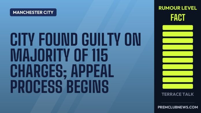 City found guilty on majority of 115 charges; appeal process begins