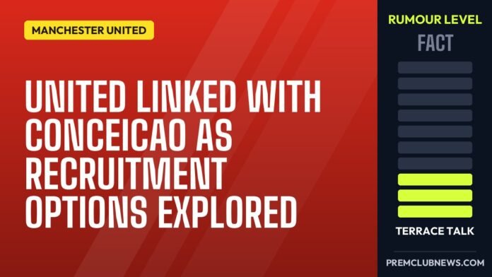 United linked with Conceicao as recruitment options explored United linked with Conceicao as recruitment options explored