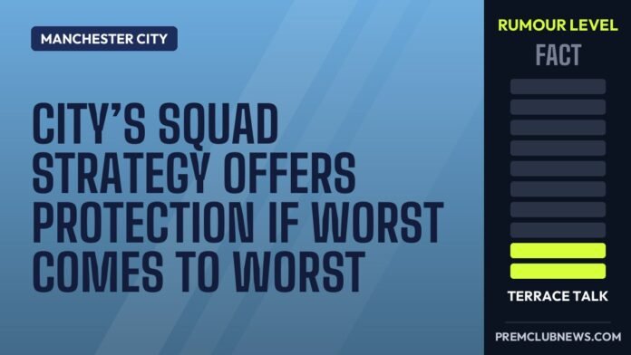 City’s squad strategy offers protection if worst comes to worst