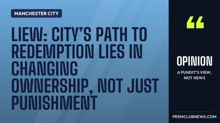 Liew: City’s path to redemption lies in changing ownership, not just punishment